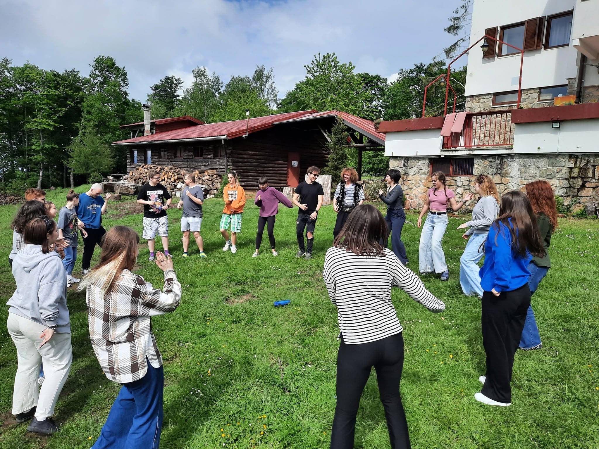 Aktywności podczas wymiany młodzieży „Wilderness bond"