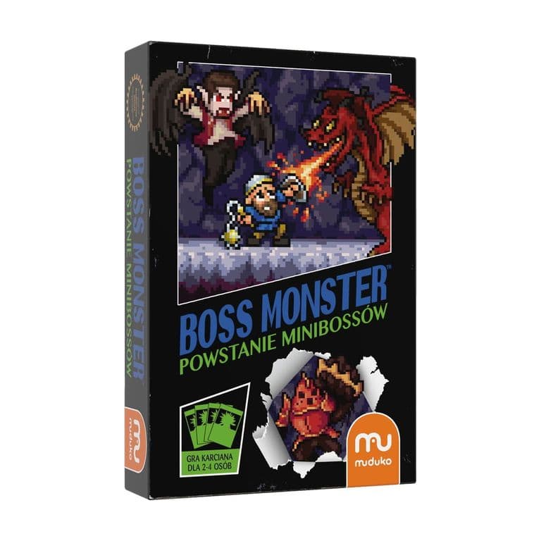 Okładka gry — Boss Monster: Powstanie minibosów