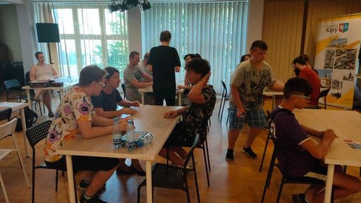 Zdjęcie ze spotkania przy planszówce