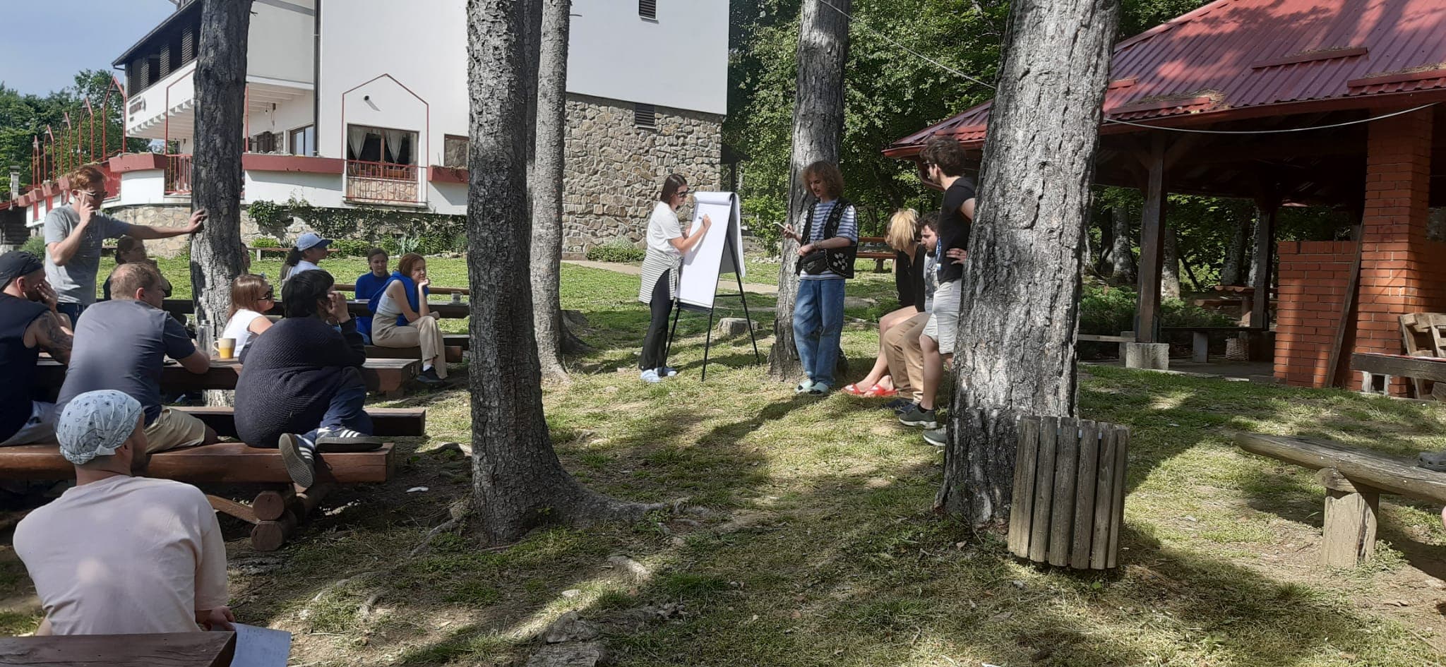 Aktywności podczas wymiany młodzieży „Wilderness bond"