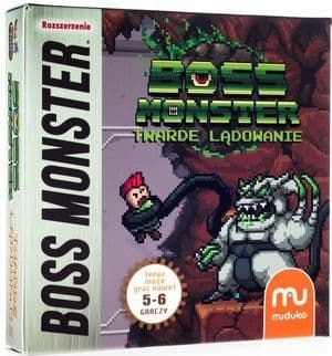Okładka gry — Boss Monster: Twarde Lądowanie