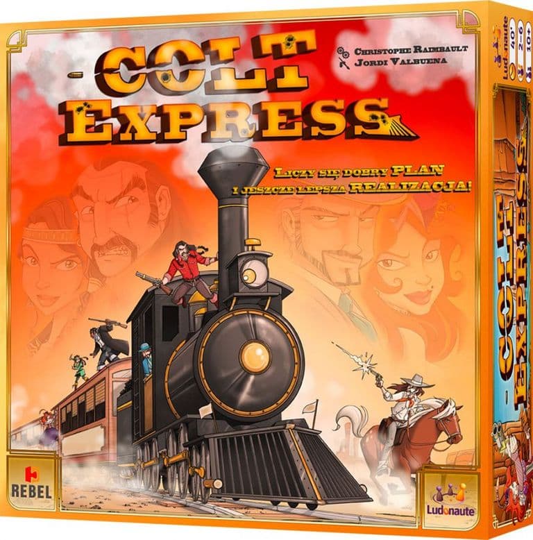 Okładka gry — Colt Express