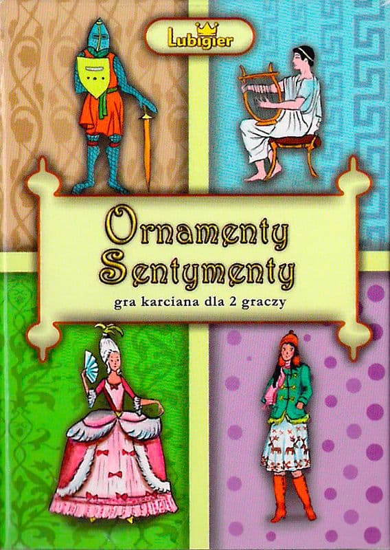 Okładka gry — ORNAMENTY – SENTYMENTY