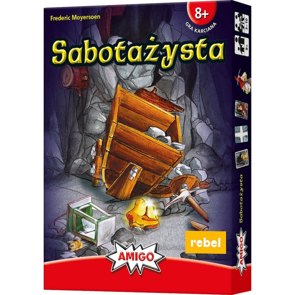 Okładka gry — Sabotażysta