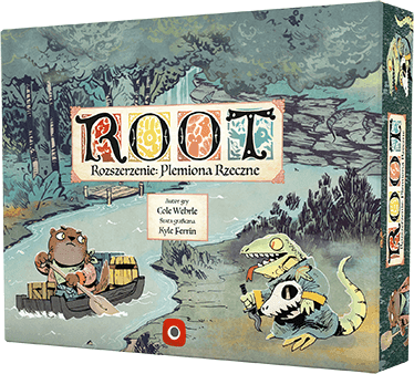 Okładka gry — Root: Plemiona rzeczne