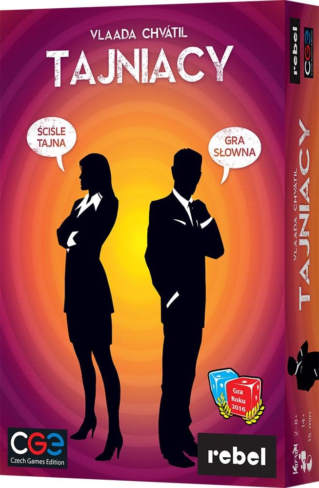 Okładka gry — Tajniacy