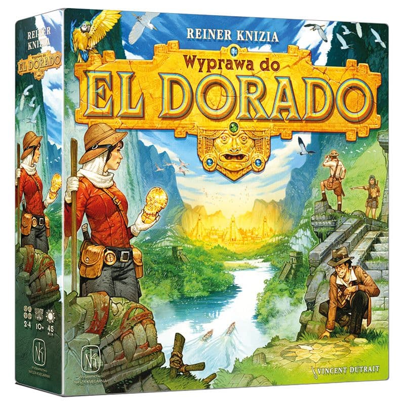 Okładka gry — Wyprawa do El Dorado