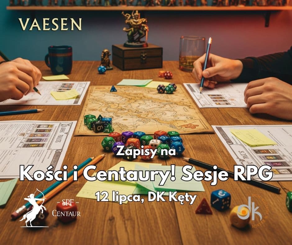 Kosci i Centaury Zapisy plakat