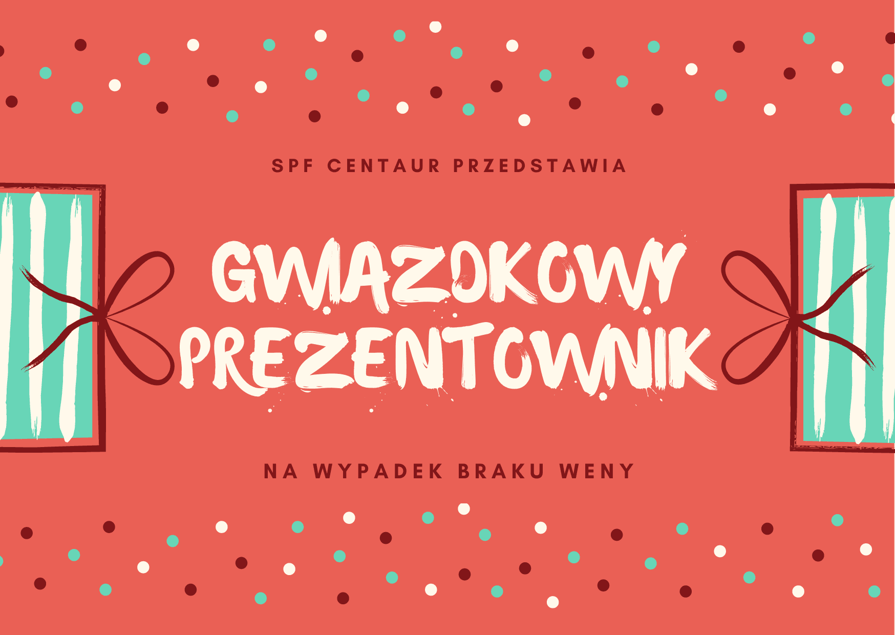 Gwiazdkowy prezentownik - plakat