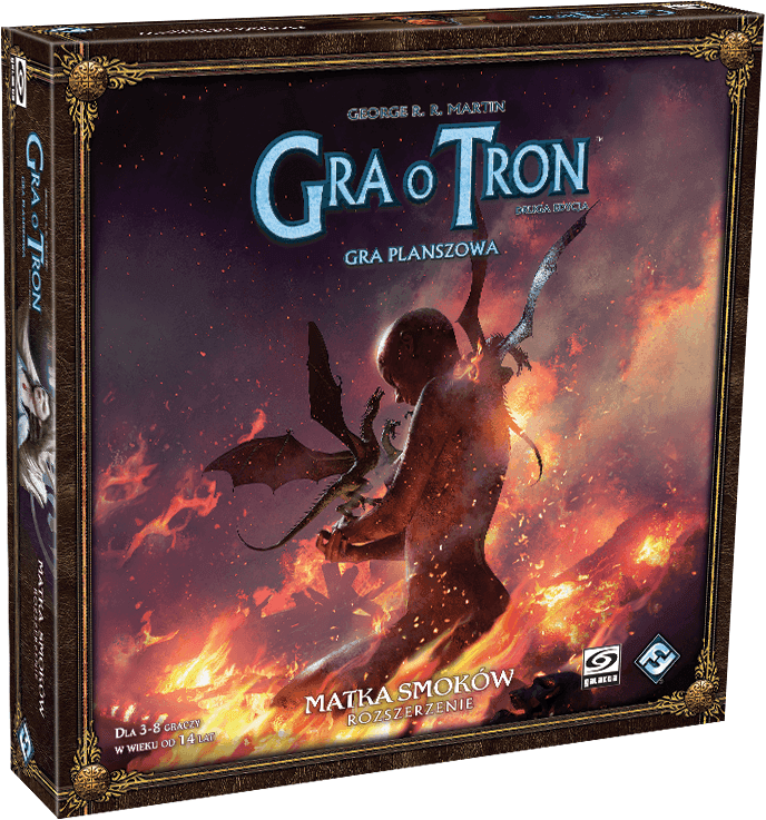 Okładka gry — Gra o Tron: Matka smoków