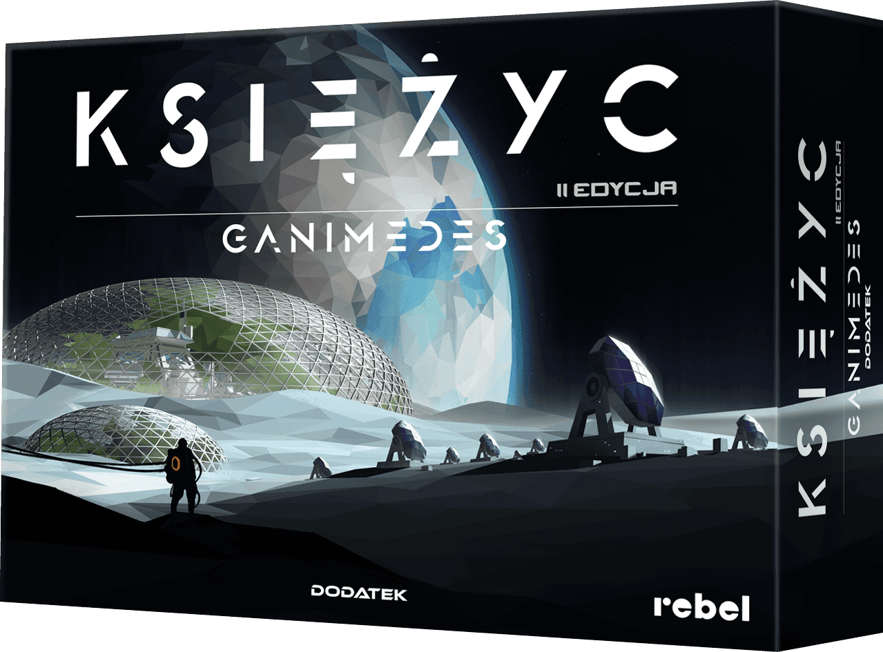 Okładka gry — Ganimedes: Księżyc