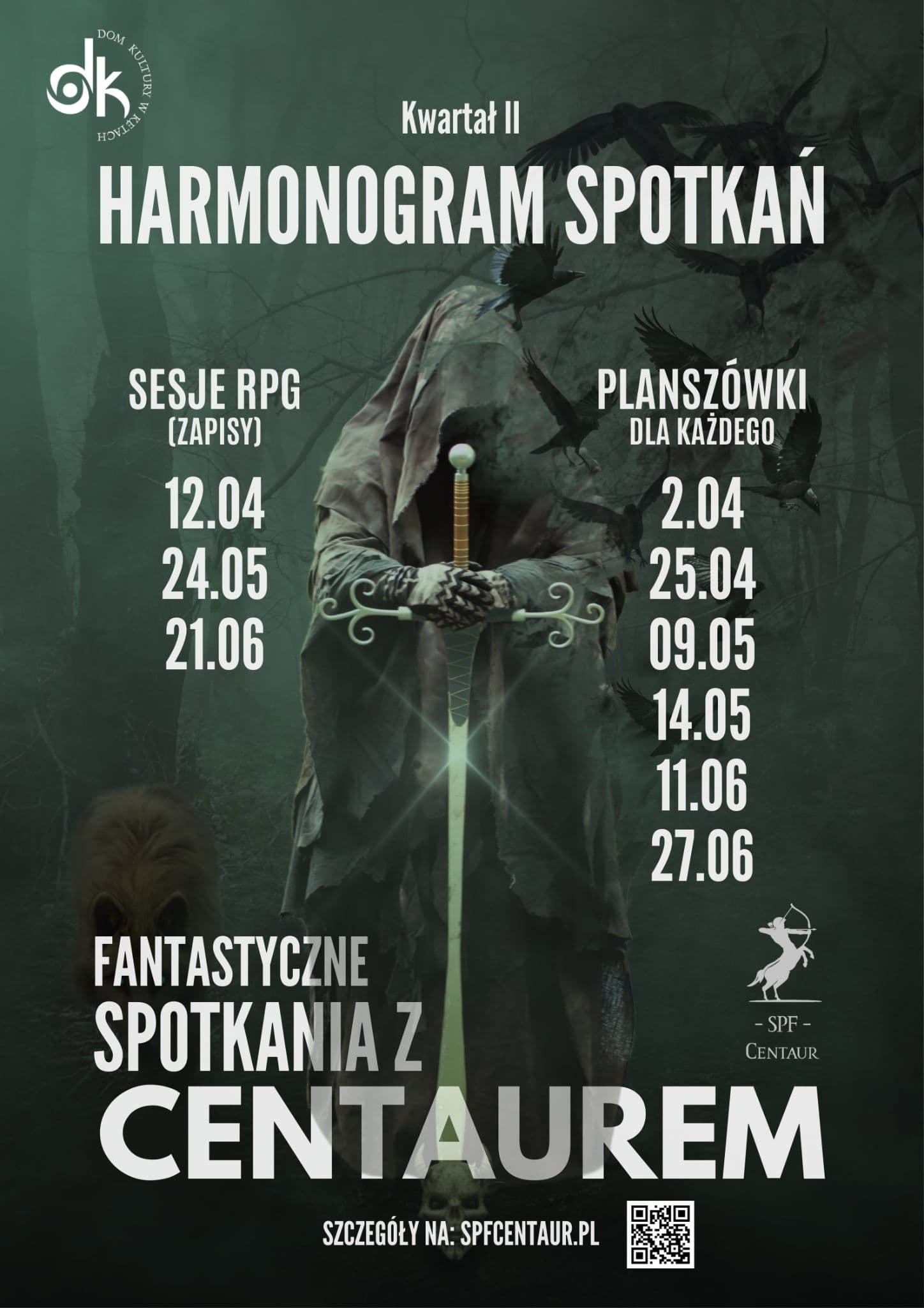 harmonogram, plakat