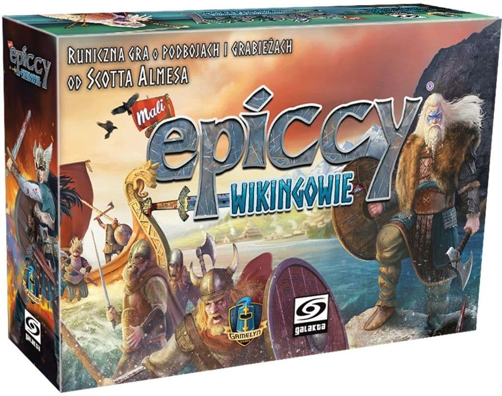 Okładka gry — Mali Epiccy Wikingowie