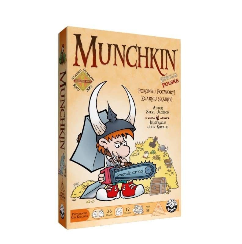 Okładka gry — Munchkin
