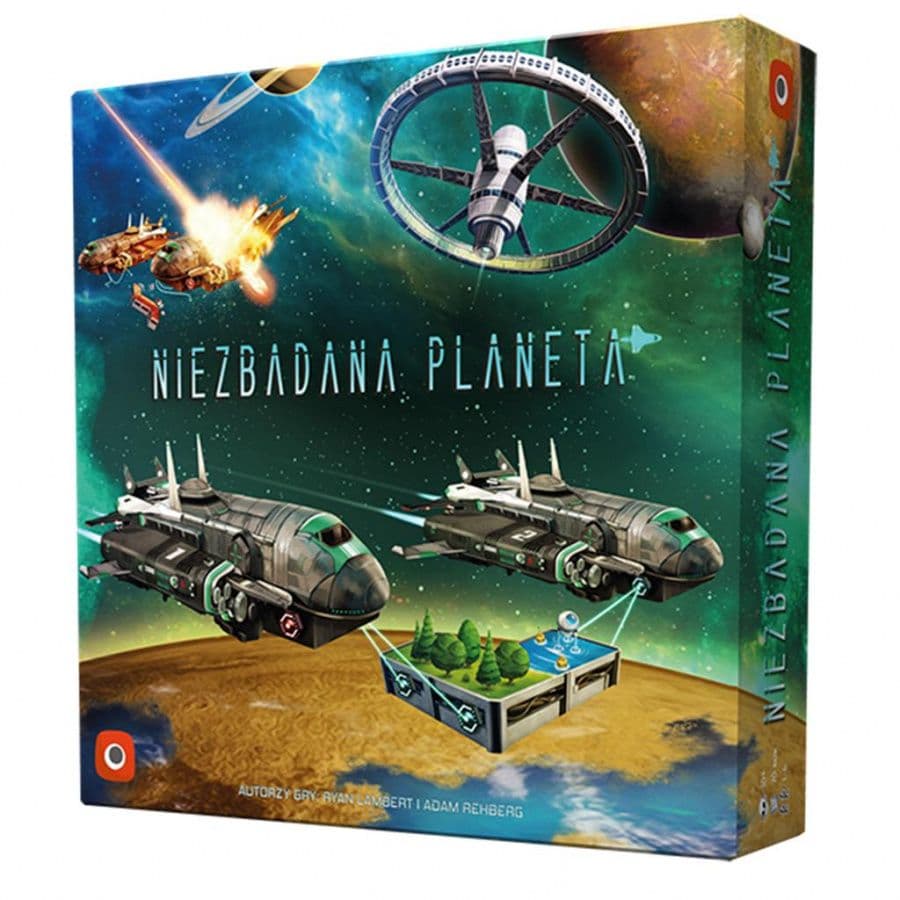 Okładka gry — Niezbadana planeta