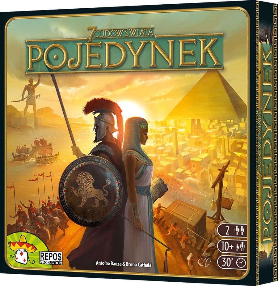 Okładka gry — 7 Cudów Świata: Pojedynek